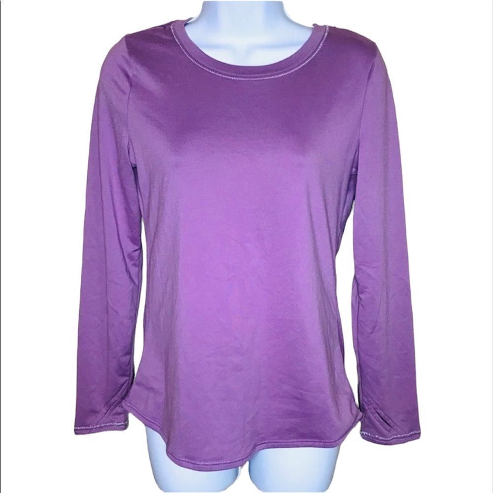 Climate Right by Cuddl Duds Pink Amethyst Top